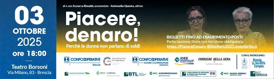 Piacere, denaro! - Federazione Lombarda delle BCC